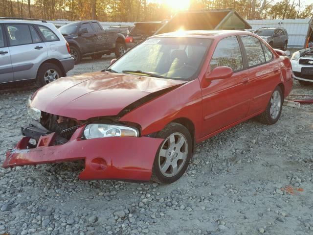 3N1CB51A25L501884 - 2005 NISSAN SENTRA 1.8 RED photo 2