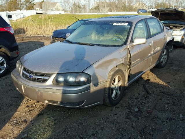 2G1WH52K239200458 - 2003 CHEVROLET IMPALA LS WHITE photo 2