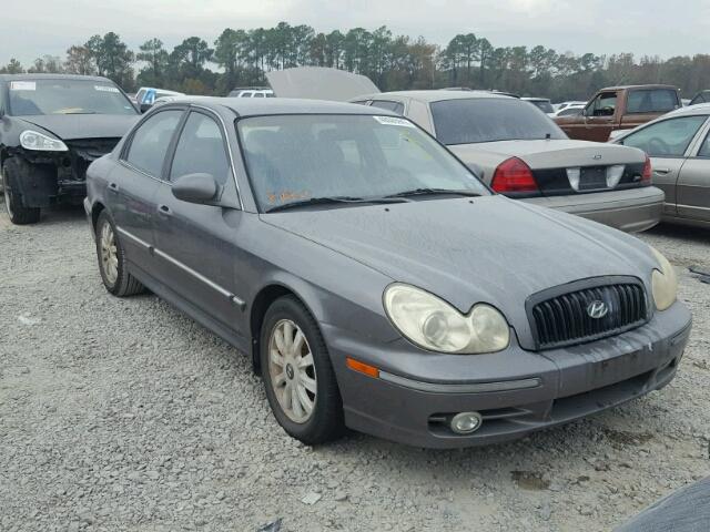 KMHWF35HX2A521504 - 2002 HYUNDAI SONATA GLS GRAY photo 1