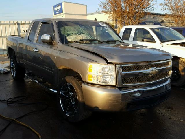 2GCEC19J571645031 - 2007 CHEVROLET SILVERADO GRAY photo 1