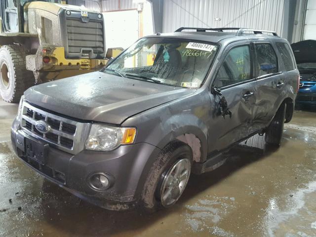 1FMCU03G69KA93369 - 2009 FORD ESCAPE XLT GRAY photo 2