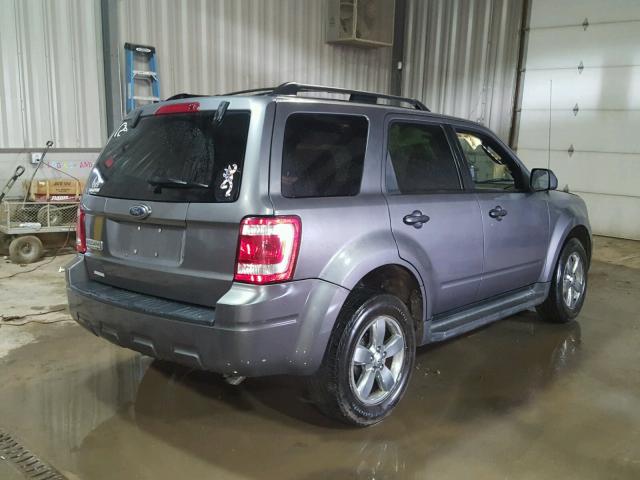 1FMCU03G69KA93369 - 2009 FORD ESCAPE XLT GRAY photo 4