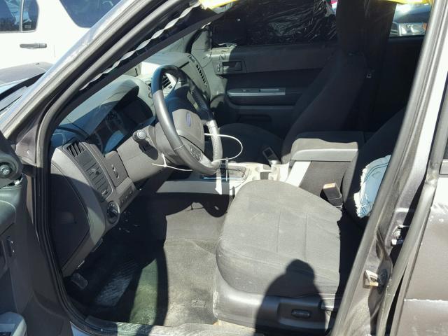 1FMCU03G69KA93369 - 2009 FORD ESCAPE XLT GRAY photo 5