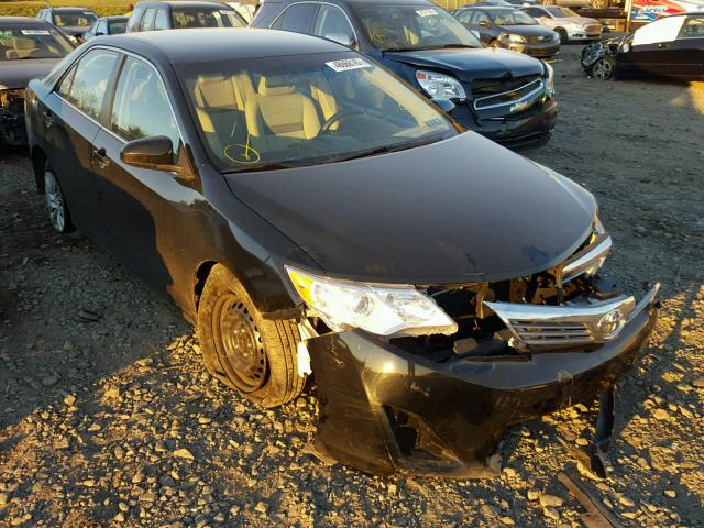 4T1BF1FK3DU673445 - 2013 TOYOTA CAMRY L BLACK photo 1