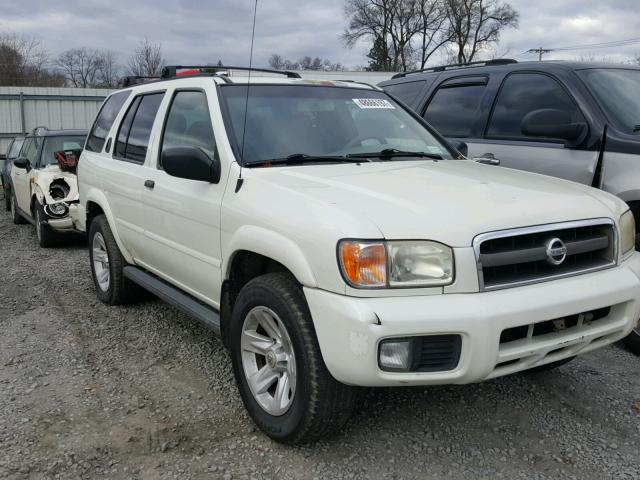 JN8DR09Y32W714807 - 2002 NISSAN PATHFINDER WHITE photo 1