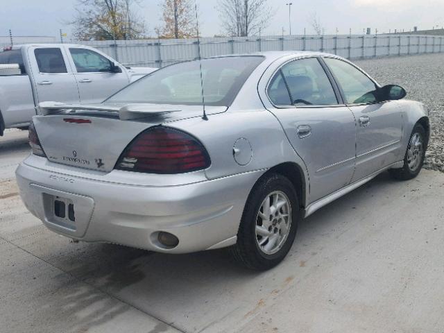 1G2NF52E04C228468 - 2004 PONTIAC GRAND AM S ვერცხლისფერი ფოტო 4