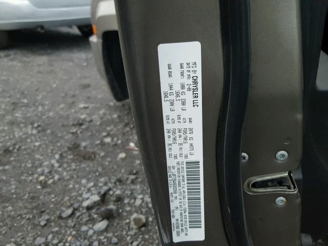 1J8FF28WX8D693508 - 2008 JEEP PATRIOT SP GOLD photo 10