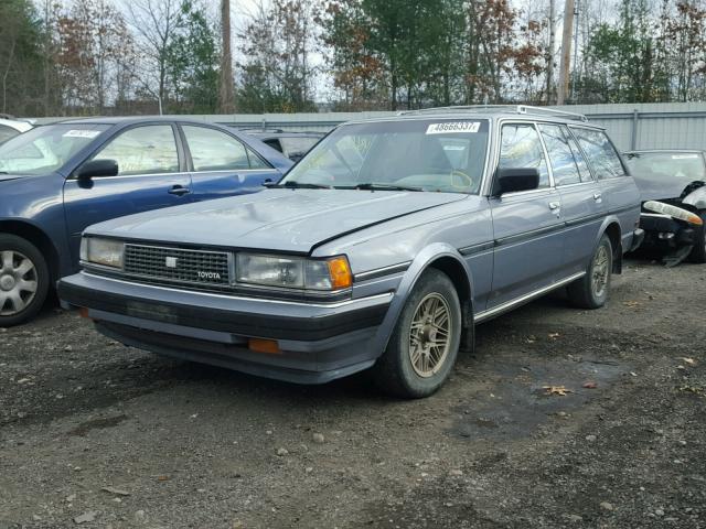 JT2MX72W4G0007396 - 1986 TOYOTA CRESSIDA L BLUE photo 2