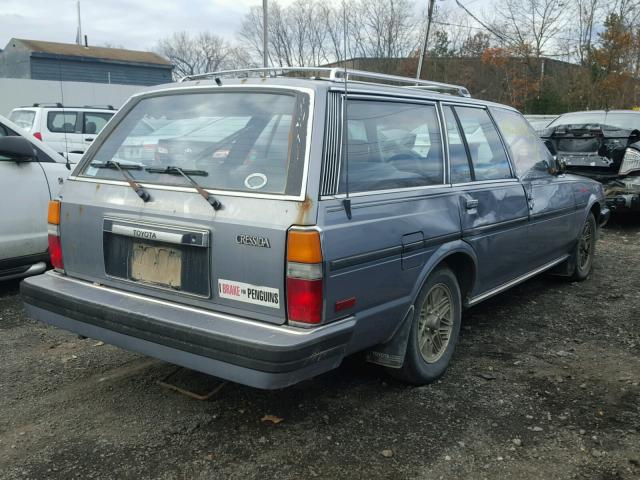 JT2MX72W4G0007396 - 1986 TOYOTA CRESSIDA L BLUE photo 4