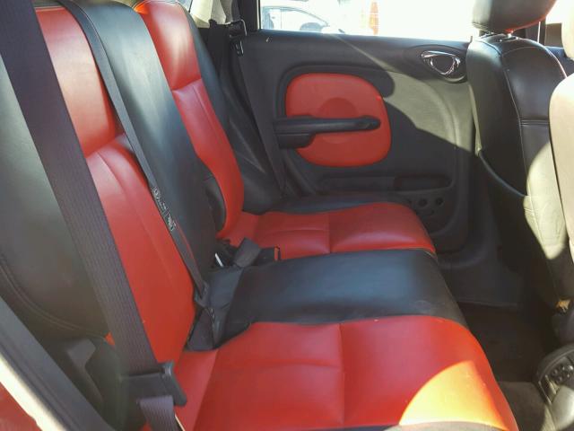 3C4FY48BX5T591254 - 2005 CHRYSLER PT CRUISER RED photo 6