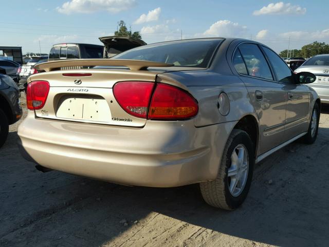 1G3NL52FX3C253390 - 2003 OLDSMOBILE ALERO GL BEIGE photo 4