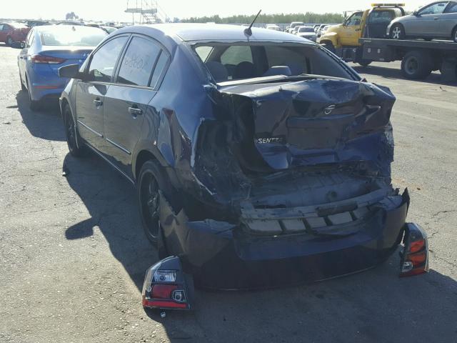 3N1AB61E38L758881 - 2008 NISSAN SENTRA 2.0 BLUE photo 3