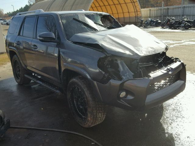 JTEBU5JR9G5367155 - 2016 TOYOTA 4RUNNER SR GRAY photo 1