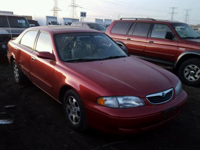 1YVGF22D7X5888908 - 1999 MAZDA 626 ES MAROON photo 1