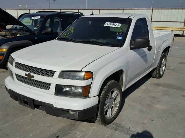 1GCCS149898114140 - 2009 CHEVROLET COLORADO WHITE photo 2