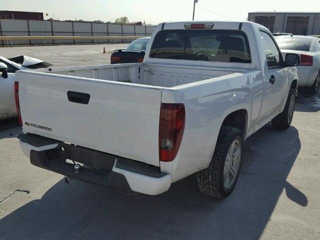 1GCCS149898114140 - 2009 CHEVROLET COLORADO WHITE photo 4