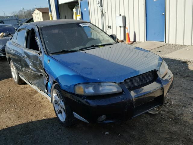 3N1AB51D82L702783 - 2002 NISSAN SENTRA SE- BLACK photo 1