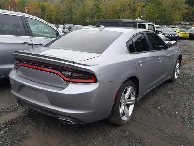 2C3CDXCT5JH196129 - 2018 DODGE CHARGER R/ GRAY photo 4