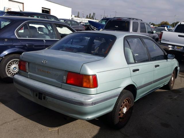 JT2EL43A9N0231777 - 1992 TOYOTA TERCEL DEL TEAL photo 4