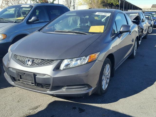 2HGFG3B88CH546217 - 2012 HONDA CIVIC EX GRAY photo 2