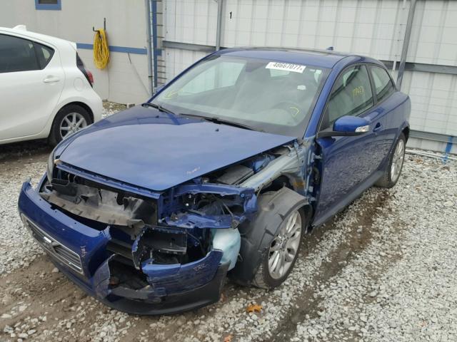 YV1MK672392144787 - 2009 VOLVO C30 T5 BLUE photo 2