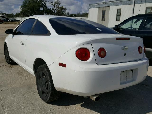 1G1AK15F767754233 - 2006 CHEVROLET COBALT LS WHITE photo 3