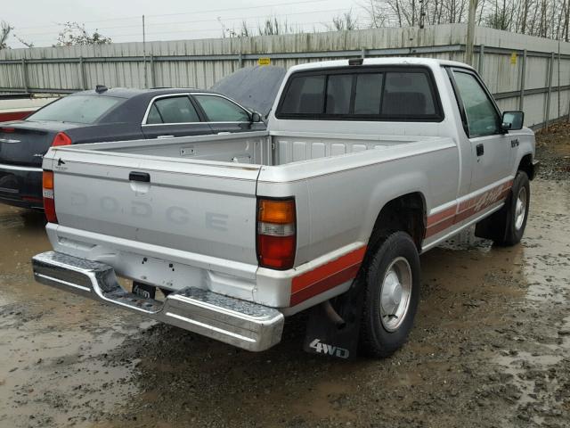 JB7FM24E7KP031594 - 1989 DODGE RAM 50 SILVER photo 4