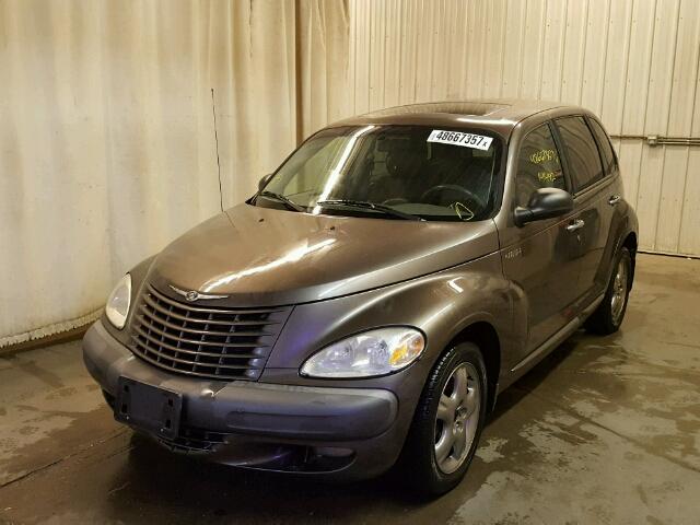 3C8FY4BB11T672614 - 2001 CHRYSLER PT CRUISER GRAY photo 2