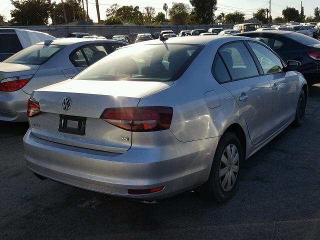 3VW267AJ4GM269355 - 2016 VOLKSWAGEN JETTA S SILVER photo 4