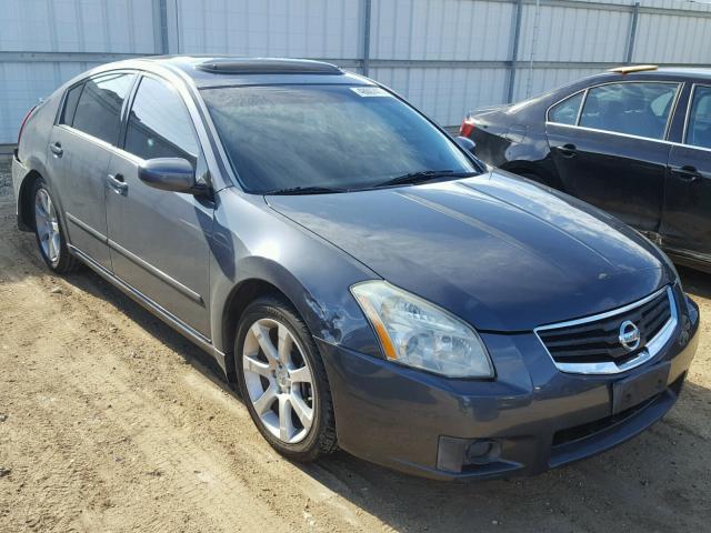 1N4BA41E88C813142 - 2008 NISSAN MAXIMA SE BLACK photo 1