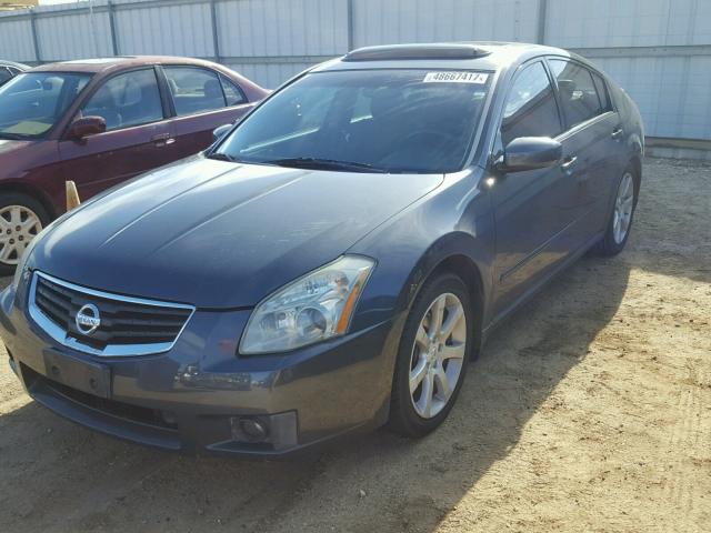 1N4BA41E88C813142 - 2008 NISSAN MAXIMA SE BLACK photo 2