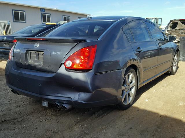 1N4BA41E88C813142 - 2008 NISSAN MAXIMA SE BLACK photo 4