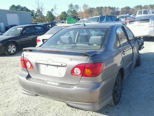 1NXBR32E53Z123245 - 2003 TOYOTA COROLLA CE GRAY photo 4