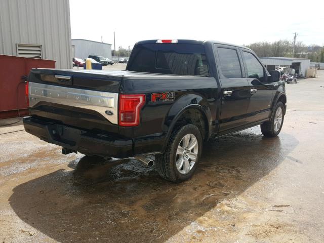 0K1041760256 - 2016 FORD F150 SUPER BLACK photo 4