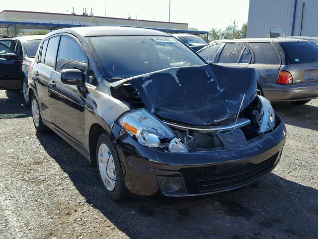 3N1BC1CPXBL436314 - 2011 NISSAN VERSA S BLACK photo 1