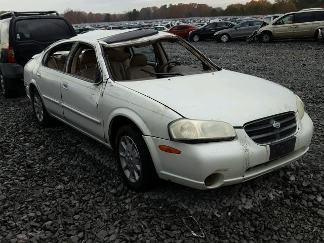 JN1CA31D71T814940 - 2001 NISSAN MAXIMA GXE WHITE photo 1