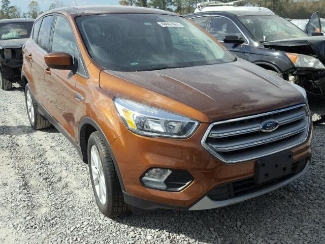 1FMCU0GD2HUB82701 - 2017 FORD ESCAPE SE ORANGE photo 1