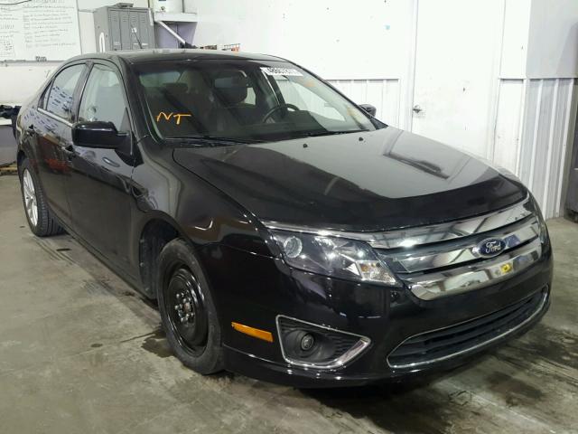 3FAHP0JG3CR340120 - 2012 FORD FUSION SEL BLACK photo 1