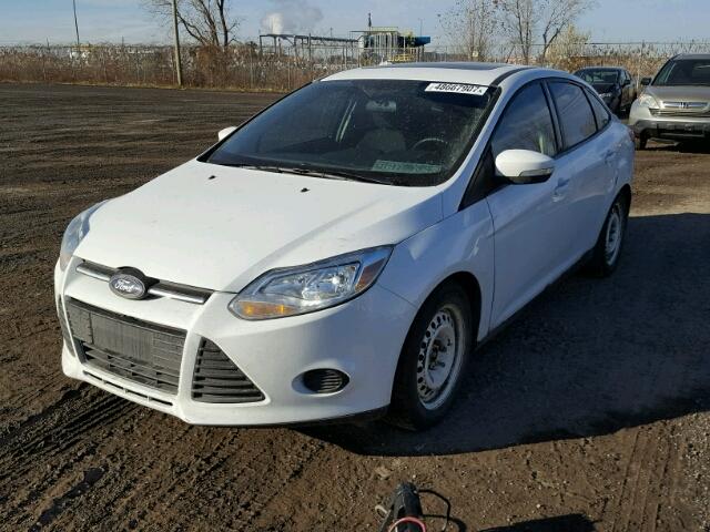 1FADP3F21EL273502 - 2014 FORD FOCUS SE WHITE photo 2