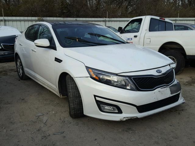 5XXGN4A71FG497148 - 2015 KIA OPTIMA EX WHITE photo 1