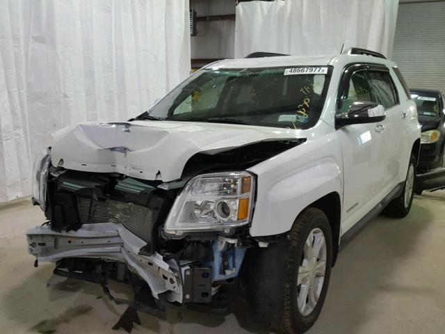 2GKFLTEK5H6164879 - 2017 GMC TERRAIN SL WHITE photo 2