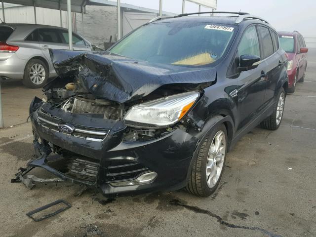 1FMCU0J96EUB31766 - 2014 FORD ESCAPE TIT BLACK photo 2