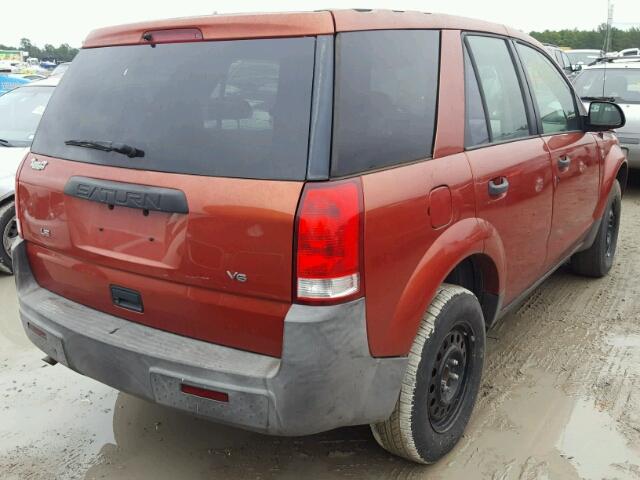 5GZCZ53B53S895232 - 2003 SATURN VUE ORANGE photo 4