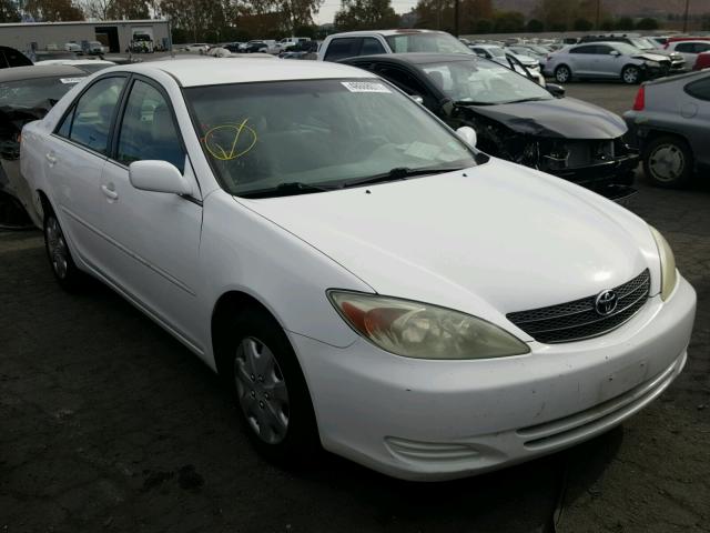 4T1BE32K74U377087 - 2004 TOYOTA CAMRY LE WHITE photo 1