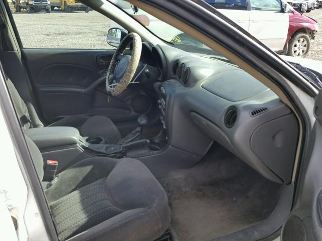 1G2NF52E31M597931 - 2001 PONTIAC GRAND AM S Սպիտակ լուսանկար 5