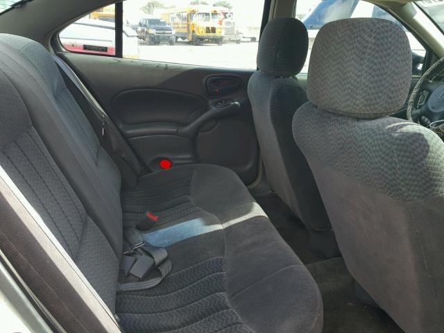 1G2NF52E31M597931 - 2001 PONTIAC GRAND AM S Սպիտակ լուսանկար 6