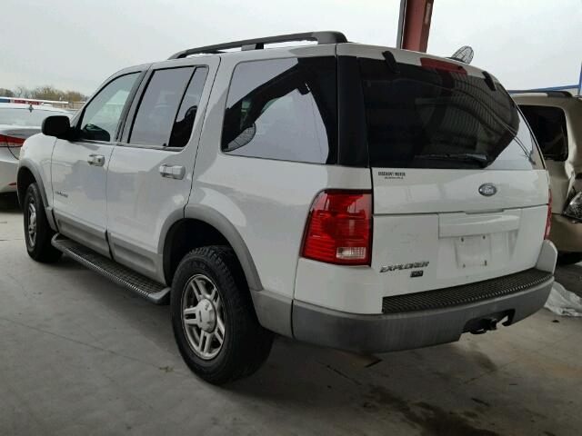 1FMZU63E92ZB67702 - 2002 FORD EXPLORER X WHITE photo 3