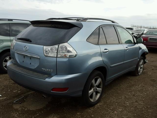 2T2HK31U38C064112 - 2008 LEXUS RX 350 SILVER photo 4