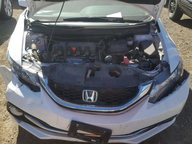 19XFB2F91FE270781 - 2015 HONDA CIVIC EXL 白色 照片 7
