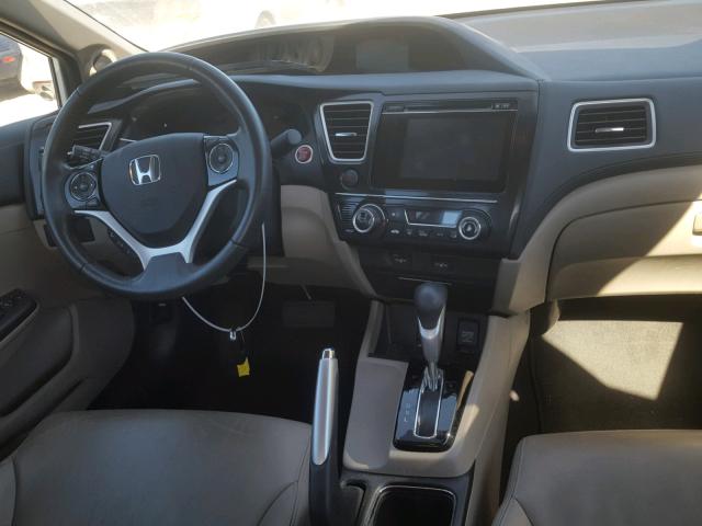19XFB2F91FE270781 - 2015 HONDA CIVIC EXL 白色 照片 9